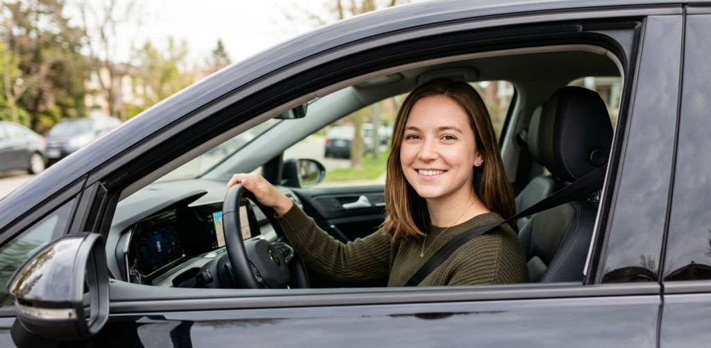 Driver sitting in a car for a guide about car insurance coverage limits