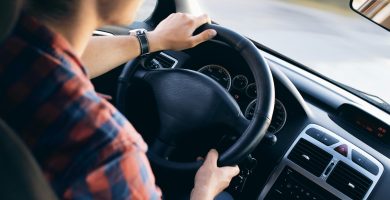 Driver on the road