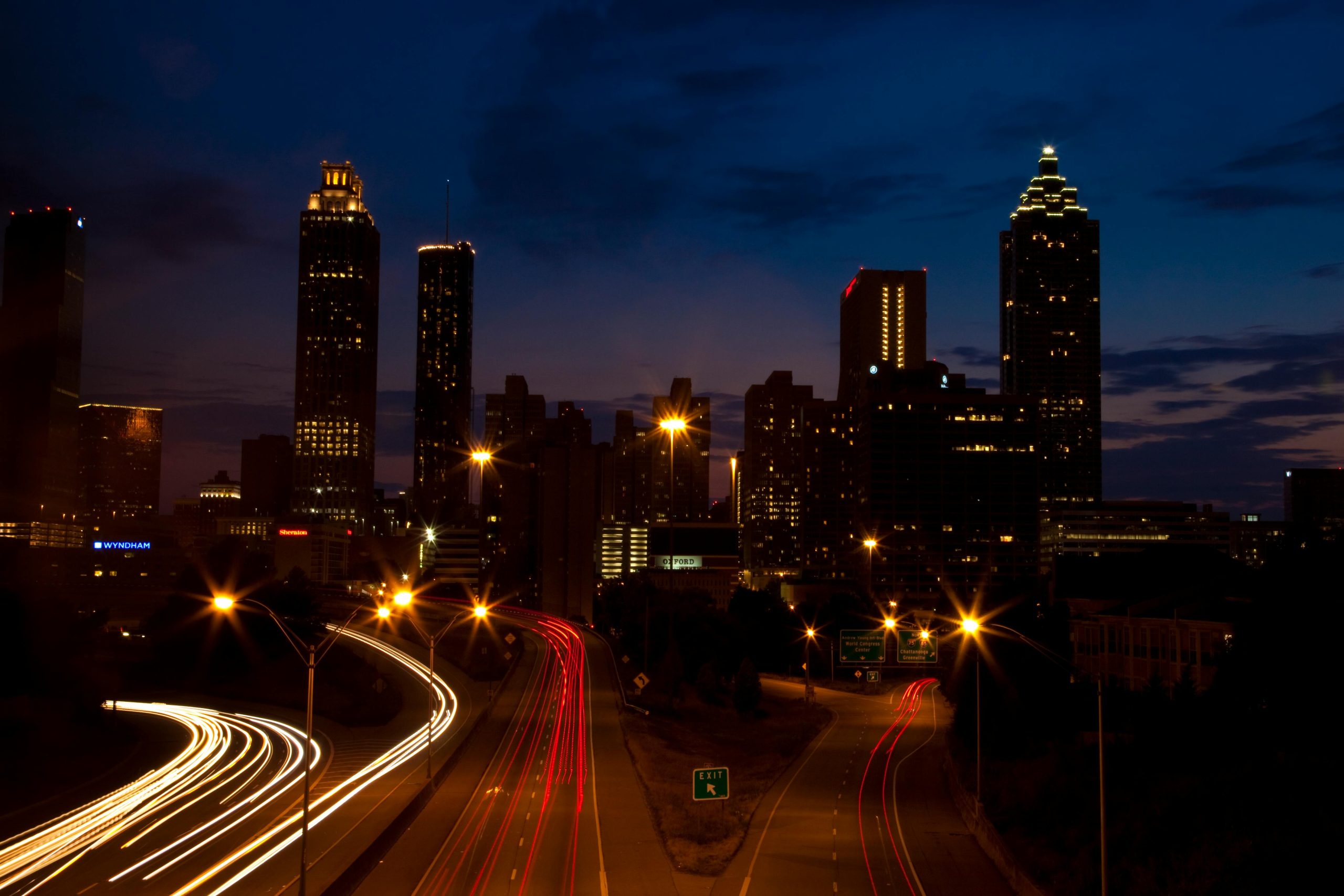 Atlanta highway traffic for best car insurance companies in Georgia
